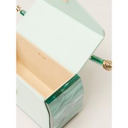 Okhtein Green The Dalilah Malachite and Leather Bag