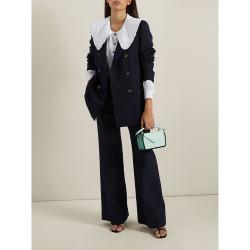 Okhtein Green The Dalilah Malachite and Leather Bag