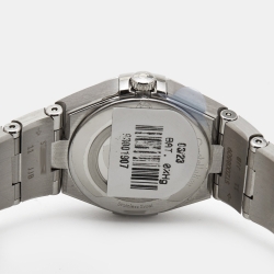 Omega Grey Diamond Stainless Steel Constellation 131.10.25.60.56.001 Women's Wristwatch 25 mm  
