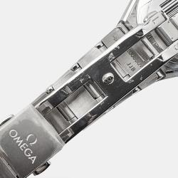 Omega Grey Diamond Stainless Steel Constellation 131.10.25.60.56.001 Women's Wristwatch 25 mm  