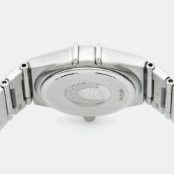 مملوكة مسبقًا Omega Constellation 795 1201 Grey Dial Stainless Steel Women Wristwatch 25 mm