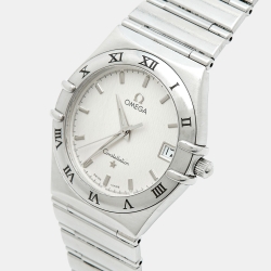 مملوكة مسبقًا \[{"name_ar":"ساعة يد نسائية أوميغا كونسلتشن ستانلس ستيل فضية 1512.30.00 33.50 مم"}\]