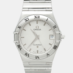 مملوكة مسبقًا \[{"name_ar":"ساعة يد نسائية أوميغا كونسلتشن ستانلس ستيل فضية 1512.30.00 33.50 مم"}\]