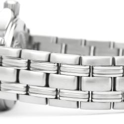 Pre Owned Omega Blue Stainless Steel Seamaster Women's Wristwatch 26MM