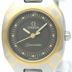 Omega Grey Stainless Steel Seamaster Polaris Women's Wristwatch 21MM