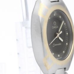 Omega Grey Stainless Steel Seamaster Polaris Women's Wristwatch 21MM