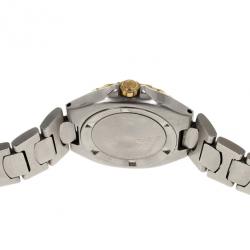 Pre Owned Omega Black Stainless Steel Seamaster Women's Wristwatch 26MM