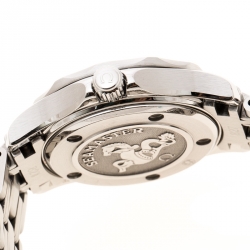 Pre Owned Omega Black Stainless Steel Seamaster Professional 596.1507 Women's Wristwatch 28 mm