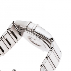 Omega Silver White Stainless Steel Constellation 1582.30.00 Women's Wristwatch 27 mm