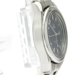 Pre Owned Omega Blue Stainless Steel Seamaster 2571.81 Women's Wristwatch 29MM
