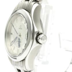 Pre Owned Omega Silver Stainless Steel Seamaster 2581.31 Women's Wristwatch 26MM