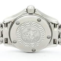 Pre Owned Omega Silver Stainless Steel Seamaster 2581.31 Women's Wristwatch 26MM