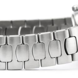 Pre Owned Omega Gray 18K Yellow Gold And Stainless Steel Seamaster Polaris 796.1022 Women's Wristwatch 21 MM