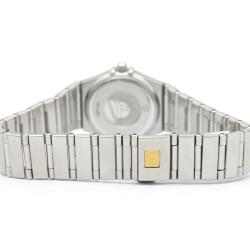 Pre Owned Omega Gray Stainless Steel Constellation 1562.40 Women's Wristwatch 22 MM