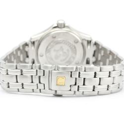 Pre Owned Omega Silver Stainless Steel Seamaster 120M 2571.31 Women's Wristwatch 29MM