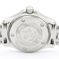 Pre Owned Omega Silver Stainless Steel Seamaster 120M 2571.31 Women's Wristwatch 29MM