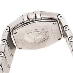 Omega Silver Stainless Steel Constellation 123.10.27.60.02.001 Women's Wristwatch 27 mm