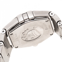 Omega Silver Stainless Steel Constellation 123.10.27.60.02.001 Women's Wristwatch 27 mm