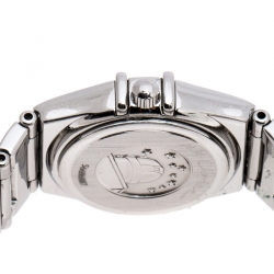 Omega Mother of Pearl Stainless Steel Diamonds My Choice Constellation 8951243 Women's Wristwatch 23 mm