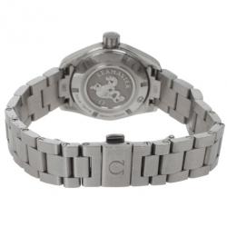 Pre Owned Omega Seamaster Mini Diamond Womens Wristwatch 30 MM