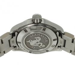 Pre Owned Omega Seamaster Mini Diamond Womens Wristwatch 30 MM