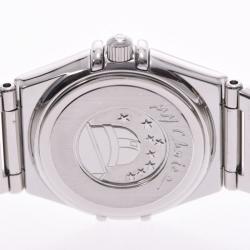 Omega Salmon Stainless Steel Constellation Mini My Choice 1561.51 Women's Wristwatch 21 MM