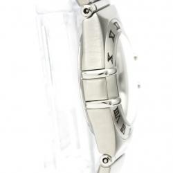 Pre Owned Omega Blue MOP Stainless Steel Constellation 1562.84 Quartz Women's Wristwatch 22 MM