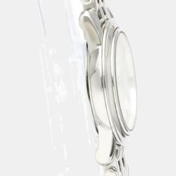 Pre Owned Omega Silver Stainless Steel De Ville Prestige 4570.31 Women's Wristwatch 22 mm