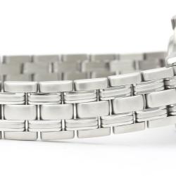 Pre Owned Omega Black Stainless Steel Seamaster 2581.52 Quartz Women's Wristwatch 26 mm