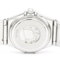 Pre Owned Omega Black Stainless Steel Constellation 1465.51 Quartz Women's Wristwatch 22 mm