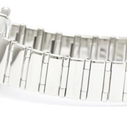 Pre Owned Omega Black Stainless Steel Constellation 1465.51 Quartz Women's Wristwatch 22 mm