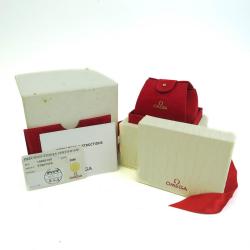 Pre Owned Omega Black Stainless Steel Constellation 1465.51 Quartz Women's Wristwatch 22 mm