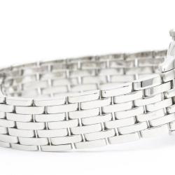 Pre Owned Omega Silver Stainless Steel De Ville Prestige 4570.31 Quartz Women's Wristwatch 22 mm