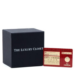 Pre Owned Omega Mother Of Pearl 18K Yellow Gold Stainless Steel Constellation '95 1262.70.00 Women's Wristwatch 22.50 mm