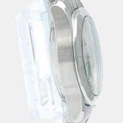 Pre Owned Omega Silver Stainless Steel Seamaster 2571.31 Quartz Women's Wristwatch 29 mm