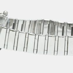 Pre Owned Omega White Stainless Steel Constellation BF569417 Women's Watch 22 mm