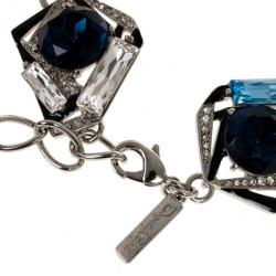 مملوكة مسبقًا Oscar de la Renta Swarovski Crystal Necklace