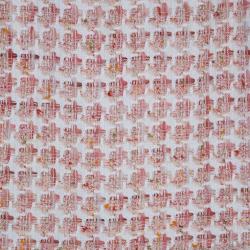 Pre Owned Oscar de la Renta Peach Tweed Skirt Suit M