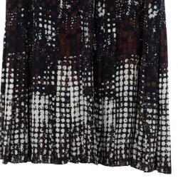 Pre Owned Oscar de la Renta Multicolor Printed Button Up Dress S