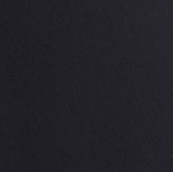 Pre Owned Oscar de la Renta Black Crinkle Chiffon Maxi Skirt L