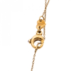 Pre Owned Pasqual Bruni Yellow Cabochon Diamond 18k Yellow Gold Pendant Necklace