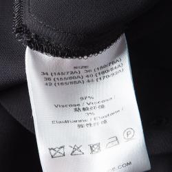 Paul and Joe Navy Blue Front Tie Detail Grives Maxi Dress M