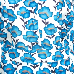 مملوكة مسبقًا فستان بول آند جو أزرق مورد بطيات S