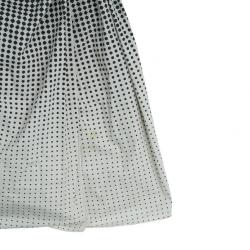 Pre Owned Paule Ka Black Polka Dot Wrap Dress S