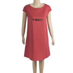 Pre Owned Paule Ka Buckle Dress M