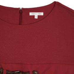 Pre Owned Paule Ka Buckle Dress M