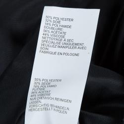 Pre Owned Peter Pilotto Multicolor Wave Jacquard High Low Hem Circuit Skirt S