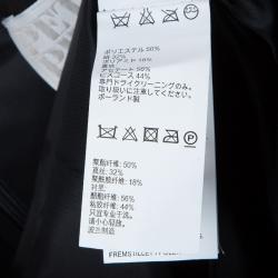 Pre Owned Peter Pilotto Multicolor Wave Jacquard High Low Hem Circuit Skirt S