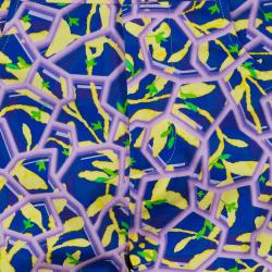 Pre Owned Peter Pilotto Multicolor Printed Cotton Trousers M