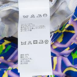 Pre Owned Peter Pilotto Multicolor Printed Cotton Trousers M